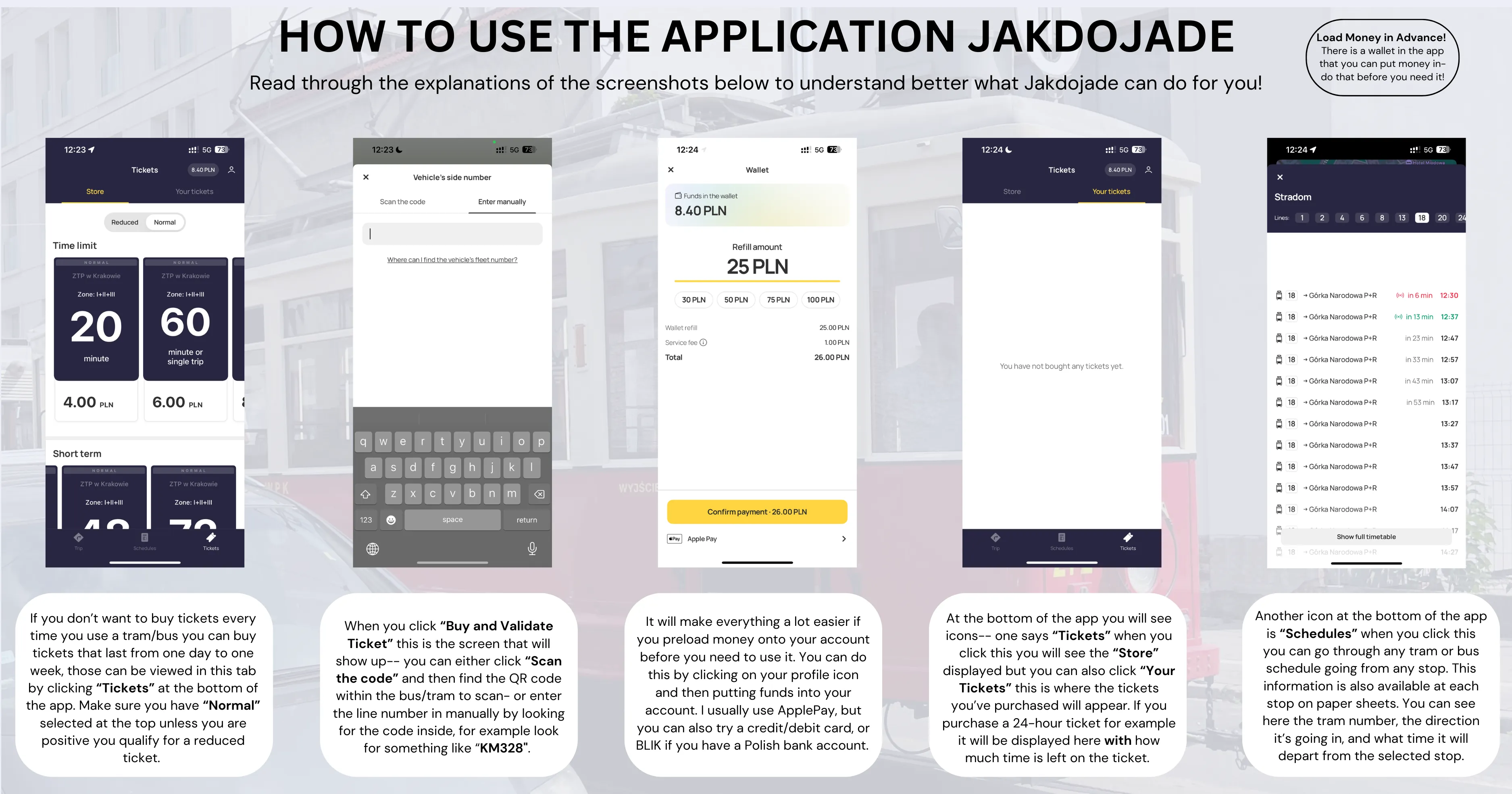 Jakdojade app
